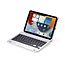 Case2go - Bluetooth Toetsenbord Tablet Hoes geschikt voor Apple iPad Mini 6 2021 - QWERTY - 8.3 inch - Zilver