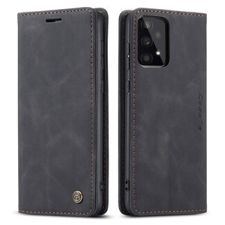 CaseMe CaseMe - Hoesje geschikt voor Samsung Galaxy A53 5G - Wallet Book Case - Magneetsluiting - Zwart