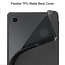 Case2go - Tablet hoes geschikt voor Samsung Galaxy Tab A8 (2022 &amp; 2021) - 10.5 inch - Flexibel TPU - Tri-Fold Book Case - Zwart
