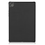Case2go - Tablet hoes geschikt voor Samsung Galaxy Tab A8 (2022 &amp; 2021) - 10.5 inch - Flexibel TPU - Tri-Fold Book Case - Zwart