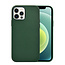 WIWU - Telefoon Hoesje geschikt voor iPhone 13 Pro - Calfskin Back Cover - Groen