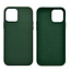 WIWU - Telefoon Hoesje geschikt voor iPhone 13 Pro Max - Calfskin Back Cover - Groen