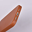 WIWU - Telefoon Hoesje geschikt voor iPhone 13 Pro Max - Calfskin Back Cover - Bruin