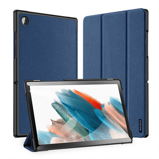 Dux Ducis - Tablet hoes compitabel met Samsung Galaxy Tab A8 (2022 & 2021) - Domo Book Case - Blauw