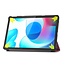 Case2go - Tablet Hoes geschikt voor Realme Pad - 10.4 inch - Tri-Fold Book Case - Auto Wake functie - Galaxy