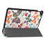 Case2go - Tablet Hoes geschikt voor Realme Pad - 10.4 inch - Tri-Fold Book Case - Auto Wake functie - Vlinders