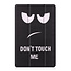 Case2go - Tablet Hoes geschikt voor Realme Pad - 10.4 inch - Tri-Fold Book Case - Auto Wake functie - Don't Touch Me