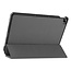 Case2go - Tablet Hoes geschikt voor Realme Pad - 10.4 inch - Tri-Fold Book Case - Auto Wake functie - Grijs