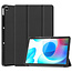 Case2go - Tablet Hoes geschikt voor Realme Pad - 10.4 inch - Tri-Fold Book Case - Auto Wake functie - Zwart