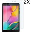 Screenprotector geschikt voor Samsung Galaxy Tab A 8.0 (2019) - Tempered Glass Screenprotector - 2-Packs