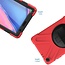 Case2go - Tablet hoes geschikt voor Samsung Galaxy Tab A 8.0 (2019) - Hand Strap Armor Case - Rood