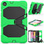 Case2go - Tablet hoes geschikt voor Samsung Galaxy Tab A 8.0 (2019) - Extreme Armor Case - Groen