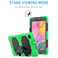 Case2go - Tablet hoes geschikt voor Samsung Galaxy Tab A 8.0 (2019) - Extreme Armor Case - Groen