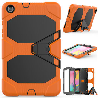 Case2go Case2go - Tablet hoes geschikt voor Samsung Galaxy Tab A 8.0 (2019) - Extreme Armor Case - Oranje