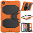 Case2go - Tablet hoes geschikt voor Samsung Galaxy Tab A 8.0 (2019) - Extreme Armor Case - Oranje