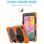 Case2go - Tablet hoes geschikt voor Samsung Galaxy Tab A 8.0 (2019) - Extreme Armor Case - Oranje