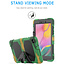 Case2go - Tablet hoes geschikt voor Samsung Galaxy Tab A 8.0 (2019) - Extreme Armor Case - Camouflage