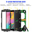 Case2go - Tablet hoes geschikt voor Samsung Galaxy Tab A 8.0 (2019) - Extreme Armor Case - Camouflage