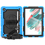 Case2go - Tablet Hoes geschikt voor Samsung Galaxy Tab A8 (2022 &amp; 2021) - 10.5 Inch - Heavy Duty Case met Ingebouwde Screenprotector en Schouderriem - Licht Blauw