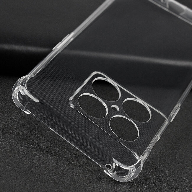 Telefoonhoesje geschikt voor OnePlus 10 Pro - Clear Soft Case - Siliconen Back Cover - Shock Proof TPU - Transparant