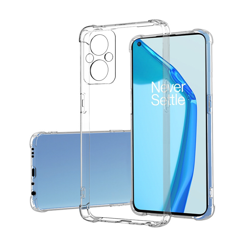 Telefoonhoesje geschikt voor OnePlus Nord N20 5G - Clear Soft Case - Siliconen Back Cover - Shock Proof TPU - Transparant afbeelding