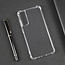 Telefoonhoesje geschikt voor Samsung Galaxy S21 FE - Clear Soft Case - Siliconen Back Cover - Shock Proof TPU - Transparant