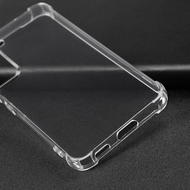 Telefoonhoesje geschikt voor Samsung Galaxy S22 Plus 5G - Clear Soft Case - Siliconen Back Cover - Shock Proof TPU - Transparant