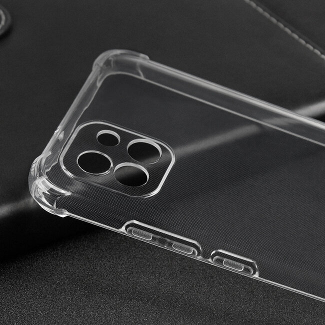 Telefoonhoesje geschikt voor Samsung Galaxy A03 - Clear Soft Case - Siliconen Back Cover - Shock Proof TPU - Transparant