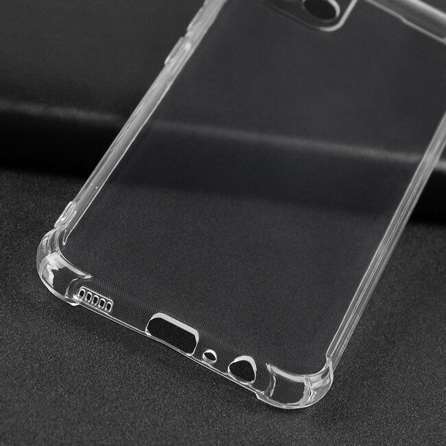 Telefoonhoesje geschikt voor Samsung Galaxy A03 - Clear Soft Case - Siliconen Back Cover - Shock Proof TPU - Transparant