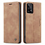 CaseMe CaseMe - Hoesje geschikt voor Samsung Galaxy A53 5G - Wallet Book Case - Magneetsluiting - Licht Bruin