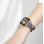 Dux Ducis - Bandje geschikt voor Apple Watch Series 42mm/44mm/45mm  - Sparkle Version - Groen