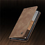 CaseMe - Hoesje geschikt voor Xiaomi K40 - Wallet Book Case - Magneetsluiting - Licht Bruin