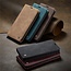 CaseMe - Hoesje geschikt voor Xiaomi K40 - Wallet Book Case - Magneetsluiting - Licht Bruin