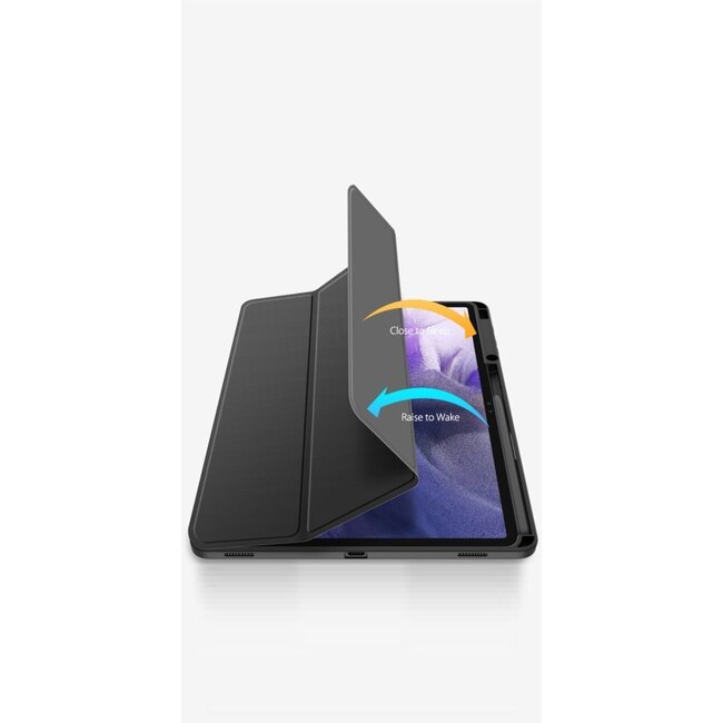 Dux Ducis - Tablet hoes geschikt voor Samsung Galaxy Tab S8 - Toby Series - Tri-Fold Book Case  - Blauw