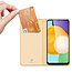 Dux Ducis - Telefoonhoesje geschikt voor Samsung Galaxy A13 4G  - Skin Pro Book Case - Goud