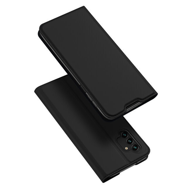 Dux Ducis - Telefoonhoesje geschikt voor Samsung Galaxy A13 4G - Skin Pro Book Case - Zwart