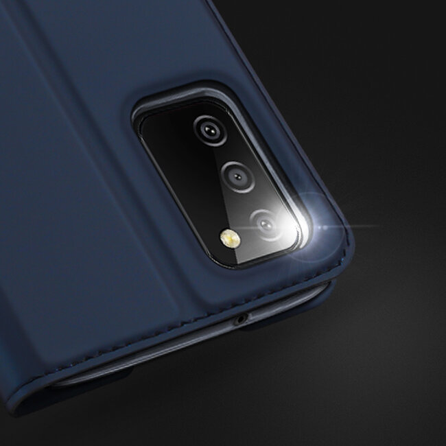 Dux Ducis - Hoesje geschikt voor Samsung Galaxy A03 - Skin Pro Book Case - Blauw