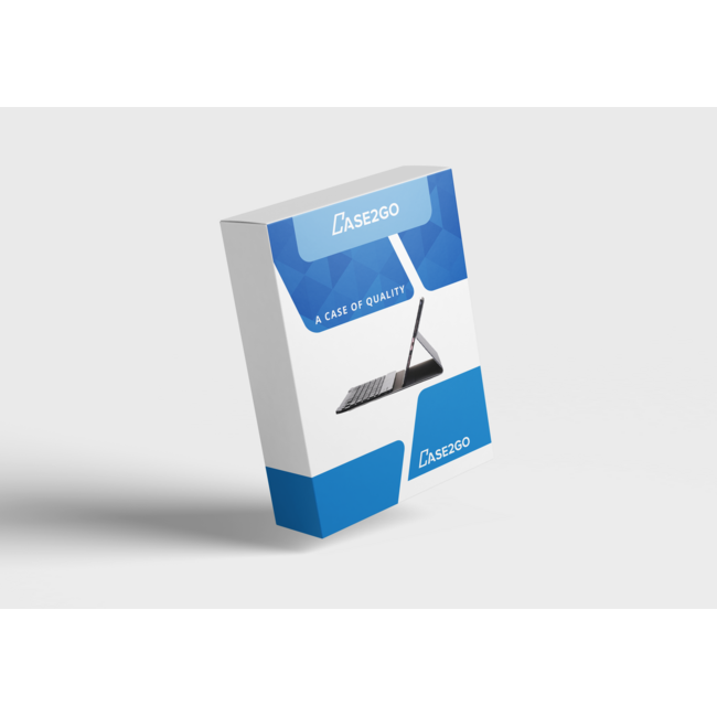 iPad 2020 hoes - 10.2 inch - Bluetooth Toetsenbord Case met Stylus pen houder - Blauw