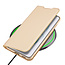 Dux Ducis - Telefoonhoesje geschikt voor Samsung Galaxy S22 Plus - Skin Pro Book Case - Goud