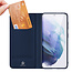 Dux Ducis - Telefoonhoesje geschikt voor Samsung Galaxy S22 Plus - Skin Pro Book Case - Blauw