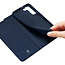 Dux Ducis - Telefoonhoesje geschikt voor Samsung Galaxy S22 Plus - Skin Pro Book Case - Blauw