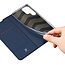 Dux Ducis - Telefoonhoesje geschikt voor Samsung Galaxy S22 Ultra - Skin Pro Book Case - Blauw