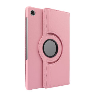 Case2go Case2go - Tablet Hoes geschikt voor Lenovo Tab M10 HD - 2e Generatie (TB-X306) - Draaibare Book Case Cover - 10.1 Inch - Roze