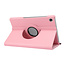 Case2go - Tablet Hoes geschikt voor Lenovo Tab M10 HD - 2e Generatie (TB-X306) - Draaibare Book Case Cover - 10.1 Inch - Roze