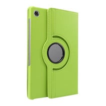 Case2go - Tablet Hoes geschikt voor Lenovo Tab M10 HD - 2e Generatie (TB-X306) - Draaibare Book Case Cover - 10.1 Inch - Groen
