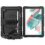 Case2go - Tablet Hoes geschikt voor Samsung Galaxy Tab A8 (2022 &amp; 2021) - 10.5 Inch - Heavy Duty Case met Ingebouwde Screenprotector en Schouderriem - Zwart