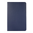 Case2go - Tablet hoes geschikt voor Samsung Galaxy Tab A8 (2022 &amp; 2021) - 10.5 Inch - Draaibare Book Case Cover - Donker Blauw