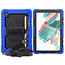 Case2go - Tablet Hoes geschikt voor Samsung Galaxy Tab A8 (2022 &amp; 2021) - 10.5 Inch - Heavy Duty Case met Ingebouwde Screenprotector en Schouderriem - Donker Blauw