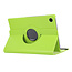 Case2go - Tablet hoes geschikt voor Samsung Galaxy Tab A8 (2022 &amp; 2021) - 10.5 Inch - Draaibare Book Case Cover - Groen