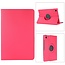 Case2go - Tablet hoes geschikt voor Samsung Galaxy Tab A8 (2022 &amp; 2021) - 10.5 Inch - Draaibare Book Case Cover - Magenta